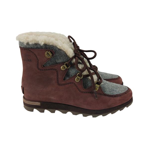 Sorel Womens Sneakchic Alpine Waterproof Booties Boots Size 8M - Picture 2 of 16